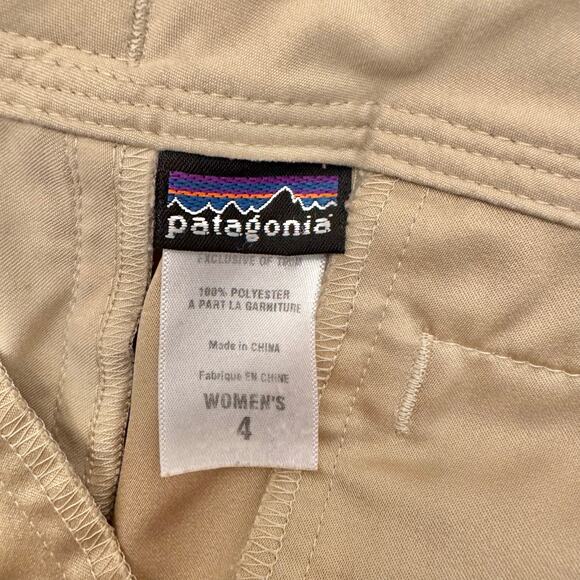 Patagonia Kokawe Shorts Khaki 9" Inseam 4 Slit Pockets - Picture 4 of 11
